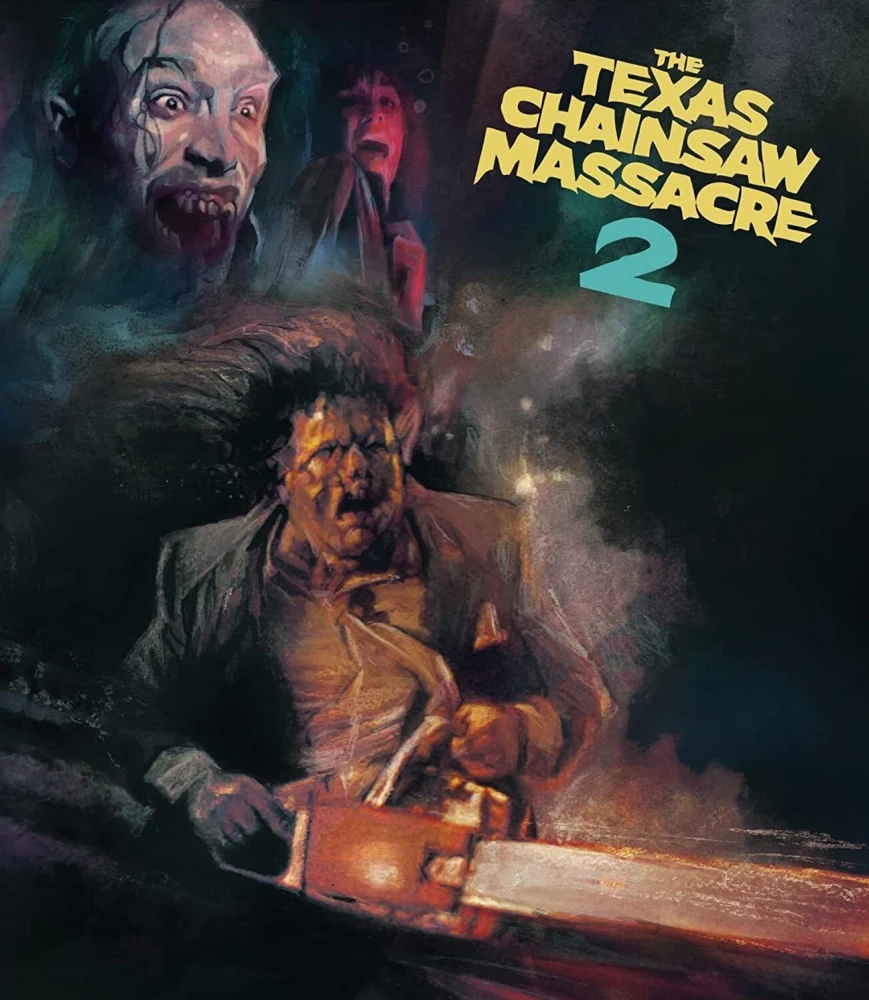 Teksasin moottorisahamurhaaja 2 - The Texas Chainsaw Massacre 2 (4K Ultra HD + Blu-ray) Limited Edition Slipcase + Slipcover (Vinegar Syndrome)