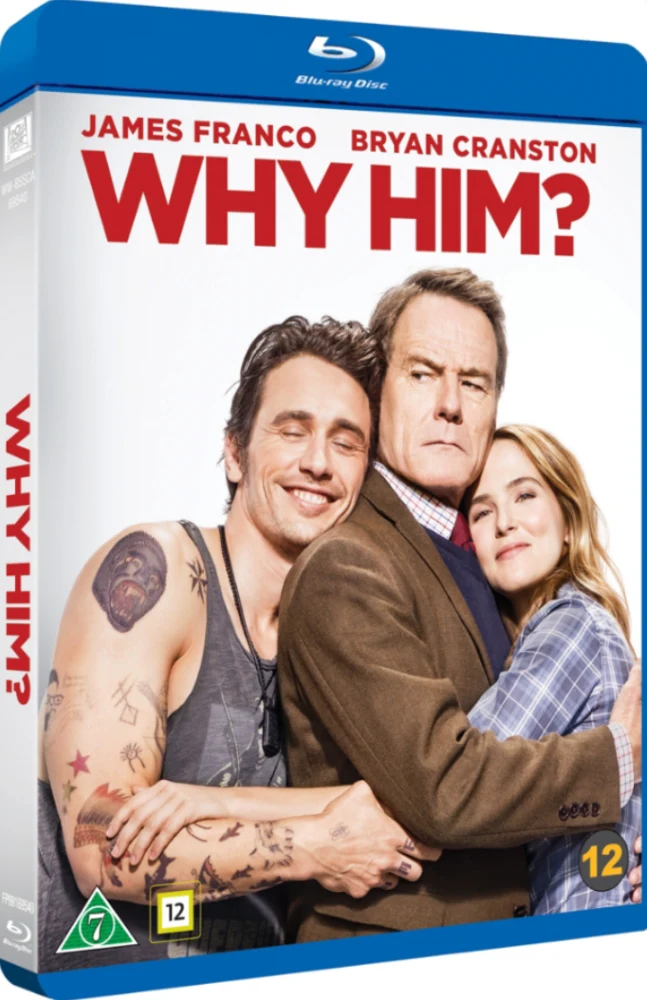 Why Him? (Blu-ray) James Franco, Bryan Cranston (2016)