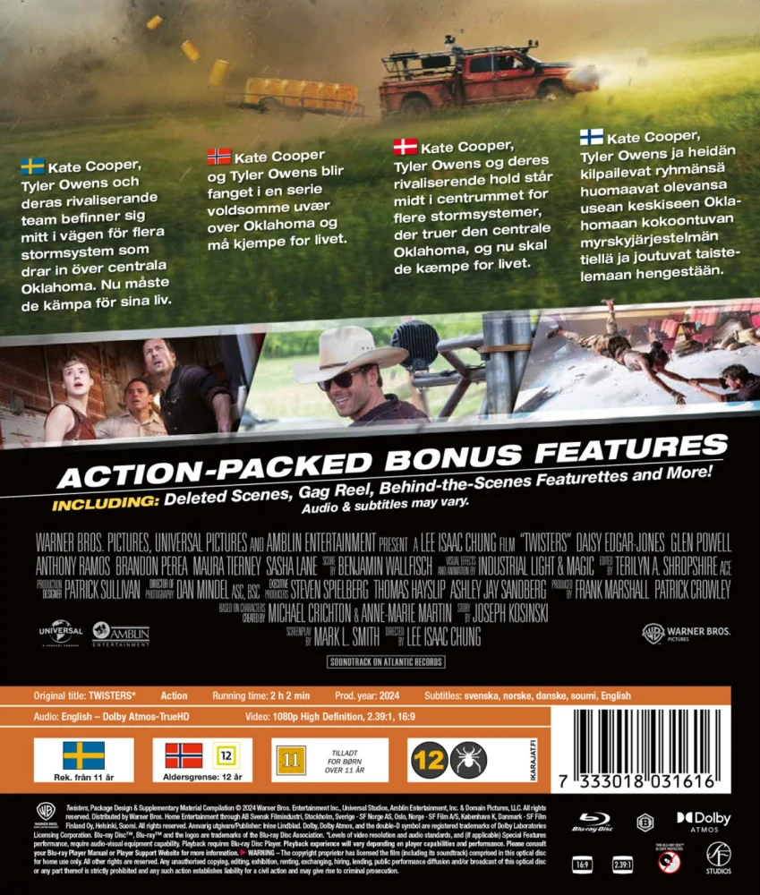 Twisters (2024) (Blu-ray)