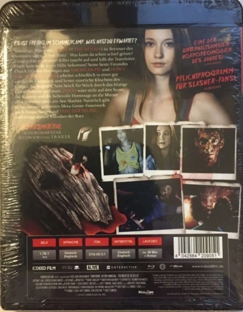 You Might Be The Killer [Blu-ray] Alyson Hannigan (2018) Leikkaamaton