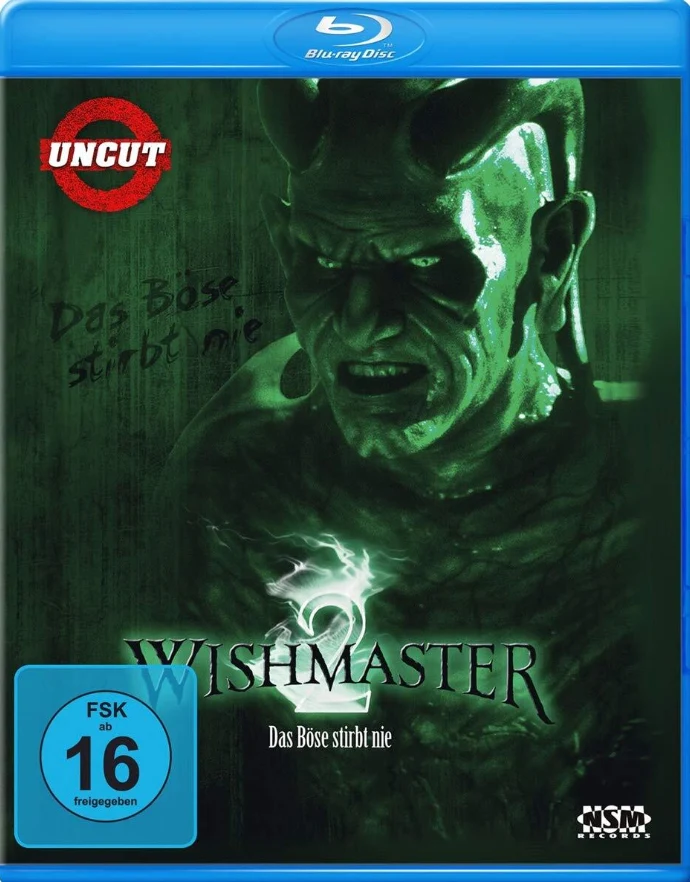 Wishmaster 2: Evil Never Dies (Blu-ray) UNCUT
