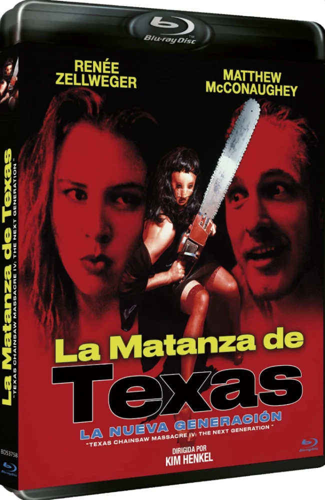 Texas Chainsaw Massacre 4 - Teksasin Moottorisahamurhat: Uusi Sukupolvi  Texas chainsaw massacre - Next generation (Blu-ray)