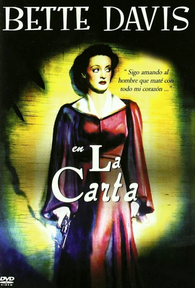 William Wyler: KIRJE (1940) Bette Davis (DVD) The Letter