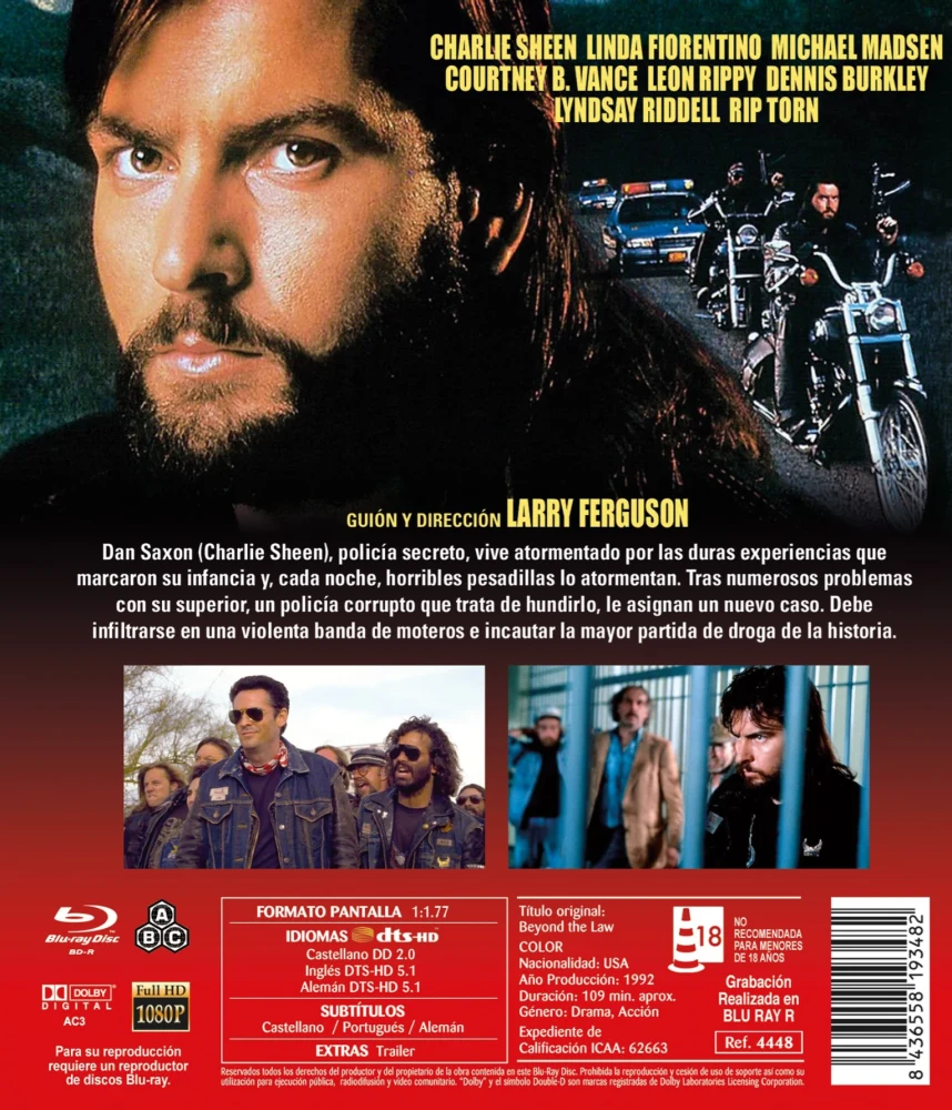 Arizona kyttä (1992) Beyond the Law (1992) Made of Steel (Blu-ray)