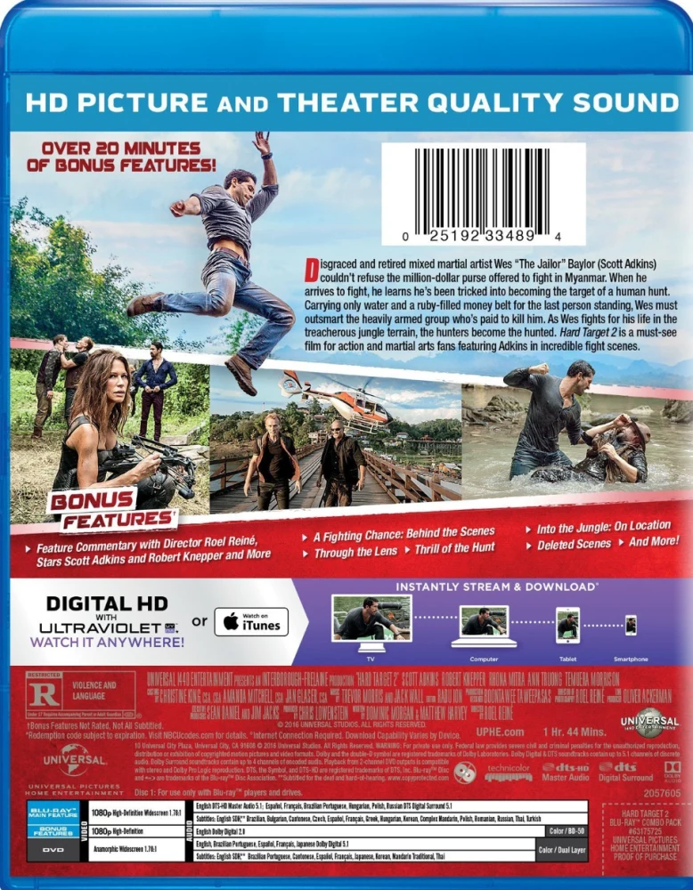 Hard Target 2 (Blu-ray + DVD)