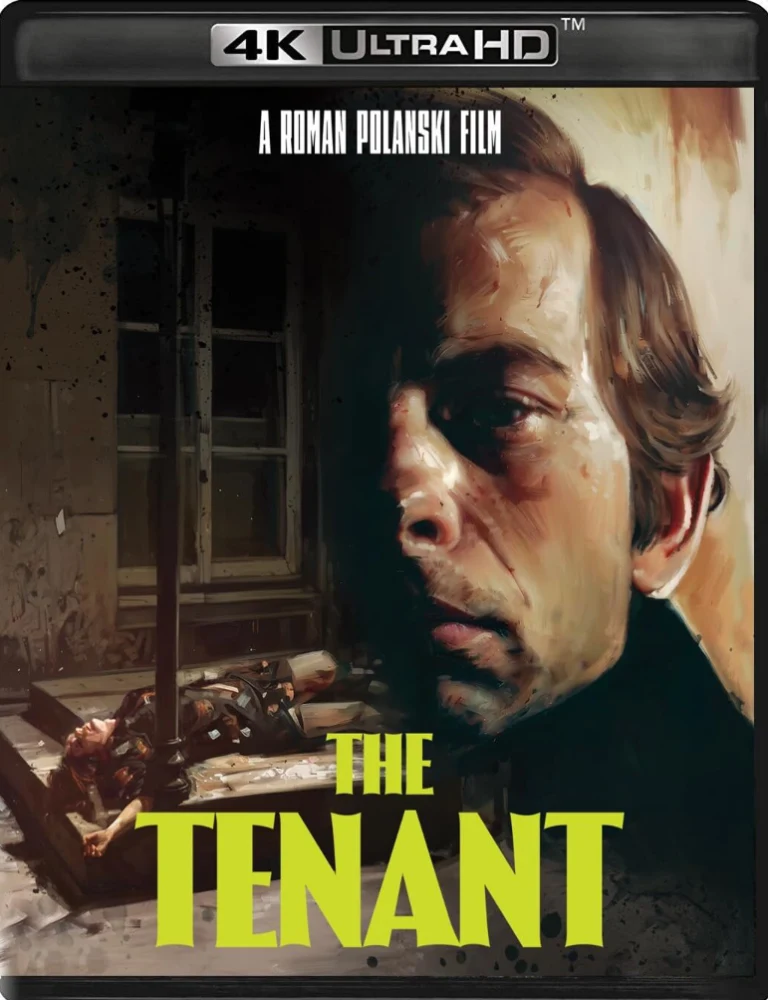Vuokralainen - The Tenant - Limited Edition Deluxe Magnet Window Box + Slipcover Set (2-disc Set: 4K Ultra HD / Region A Blu-ray) Vinegar Syndrome