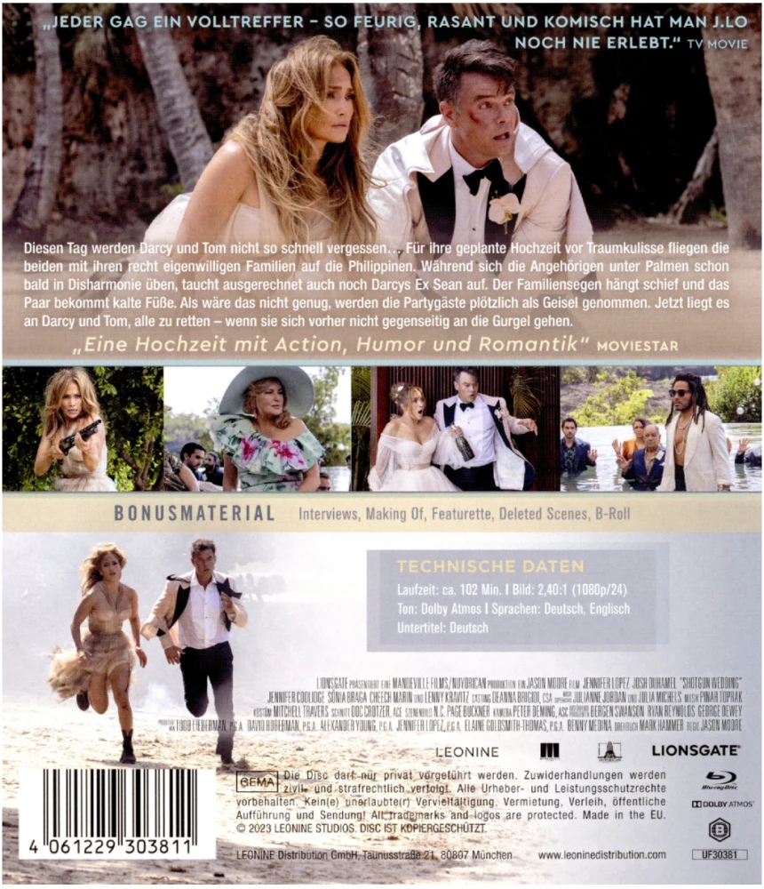 Haulikkohäät - Shotgun Wedding (Blu-ray) Jennifer Lopez