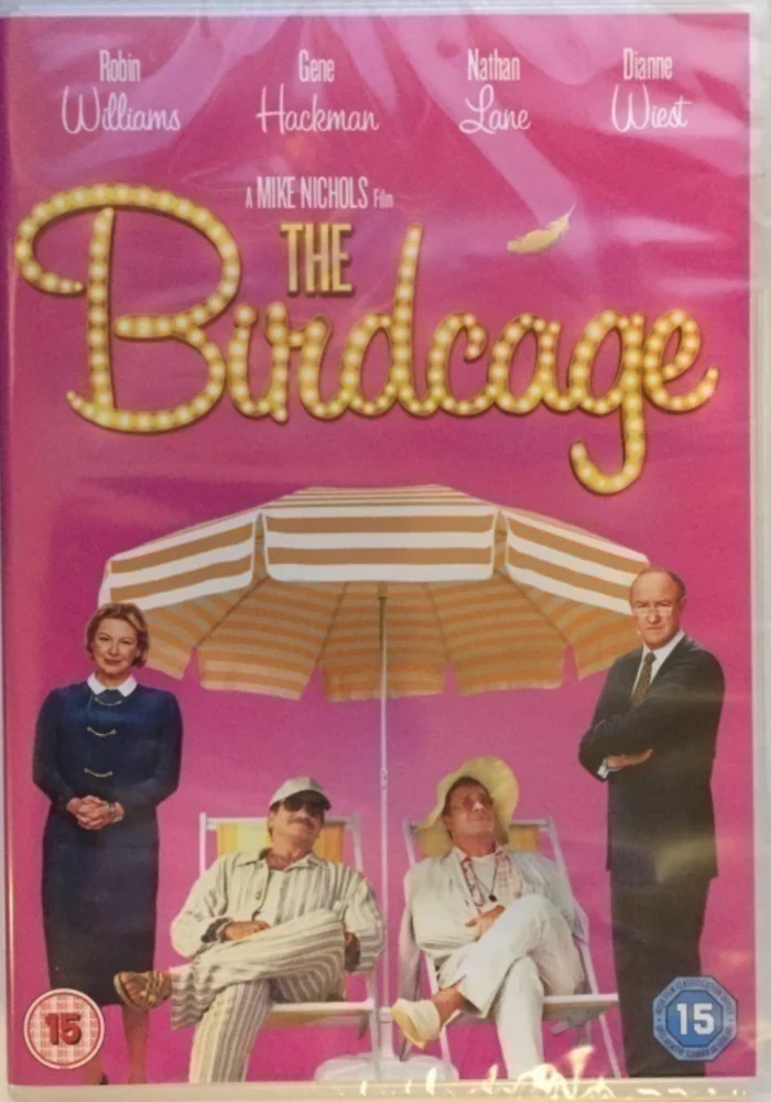 Lainahöyhenissä / The Birdcage (DVD)