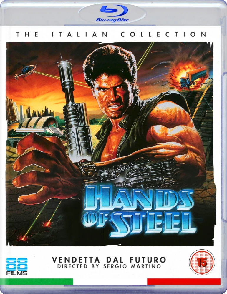 Ohjelmoidut lihakset - Hands of Steel (Blu-ray) Vendetta dal futuro / Fists of Steel | The Italian Collection #18