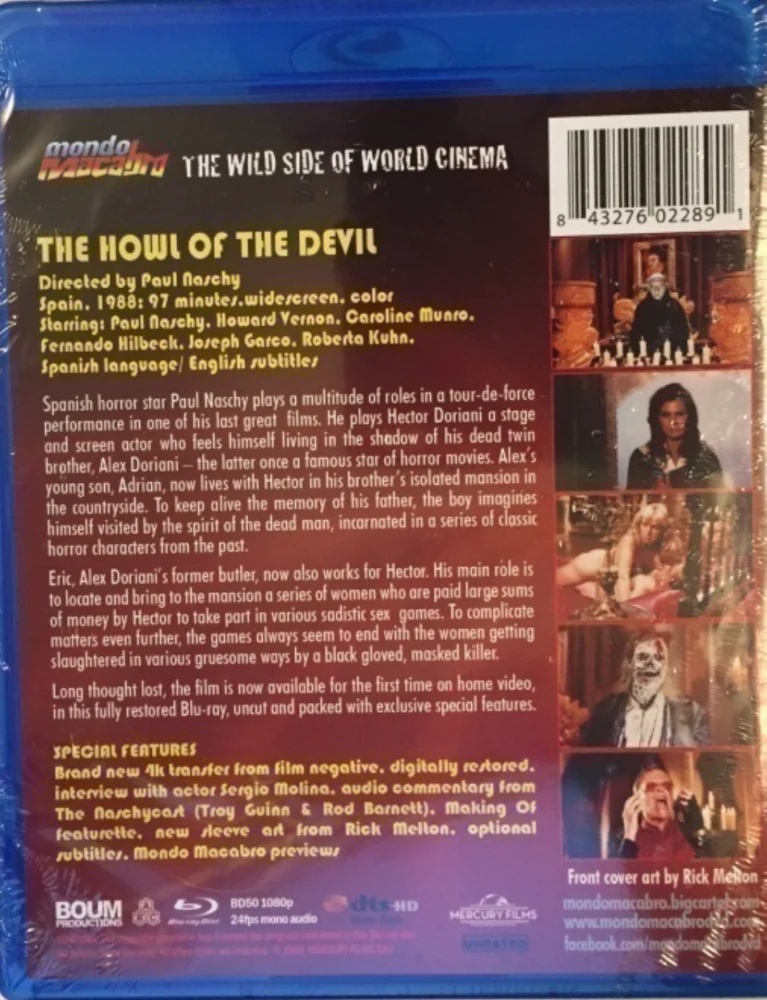 The Howl of the Devil (Blu-ray) Mondo Macabro (1988)