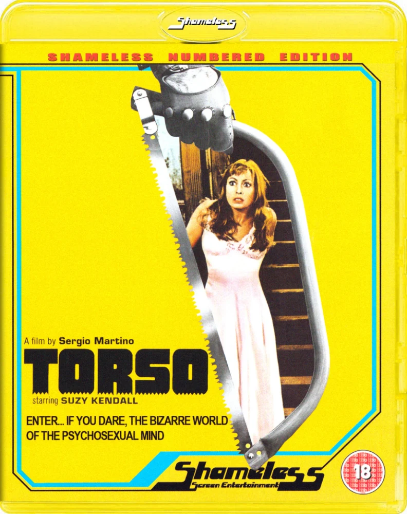 Torso (Leikkaamaton) Sergio Martino (Blu-ray) 1973 (Numeroitu painos)