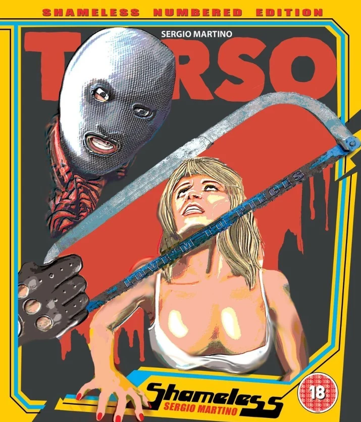 Torso (Leikkaamaton) Sergio Martino (Blu-ray) 1973 (Numeroitu painos)