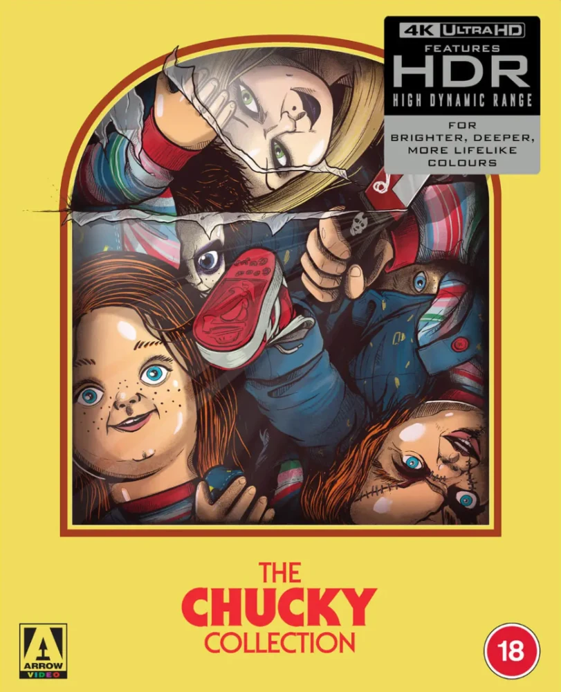 The Chucky - Collection (1988 - 2017) Limited Edition (6 4K UHD + 2 Blu-ray) Arrow (8 Movies, 9 Cuts)