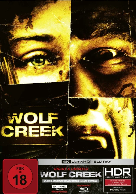 Wolf Creek - Limited Edition Mediabook B (4K Ultra HD + Blu-ray) Unrated version