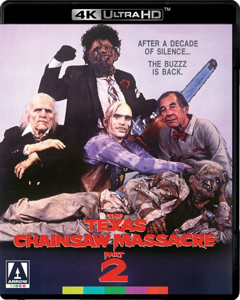 Teksasin moottorisahamurhaaja 2 - The Texas Chainsaw Massacre 2 - Limited Edition (4K Ultra HD + Bonus Blu-ray) Arrow