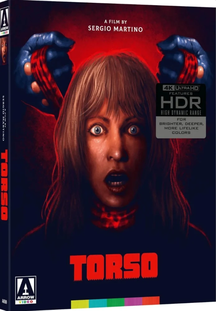 Torso - Limited Edition (4K Ultra HD) Slipcover ja vihkonen mukana (I corpi presentano tracce di violenza carnale / Carnal Violence) Arrow (UNCUT)