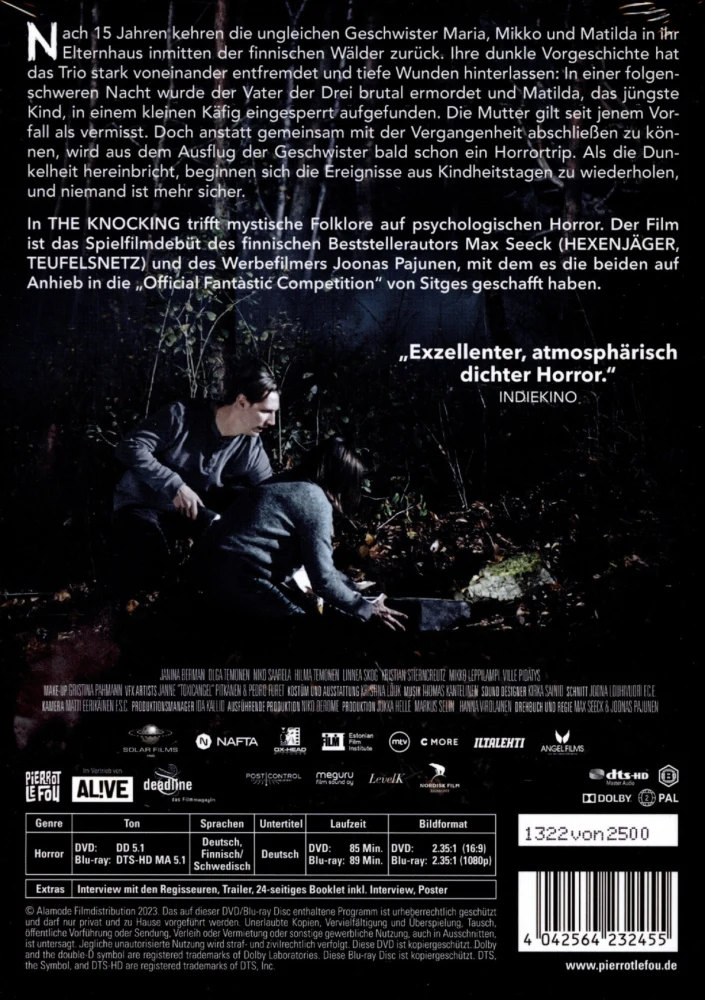 Koputus - The Knocking - Limited Edition Mediabook (Uncut) Blu-ray