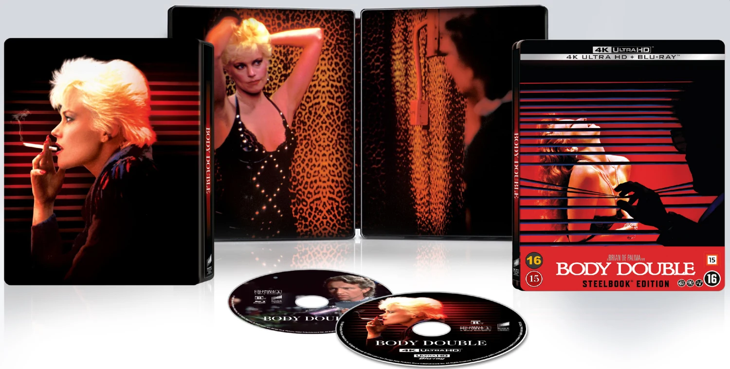 Body Double / Kuolema tulee kahdesti - Limited Edition Steelbook (4K Ultra HD + Blu-ray)