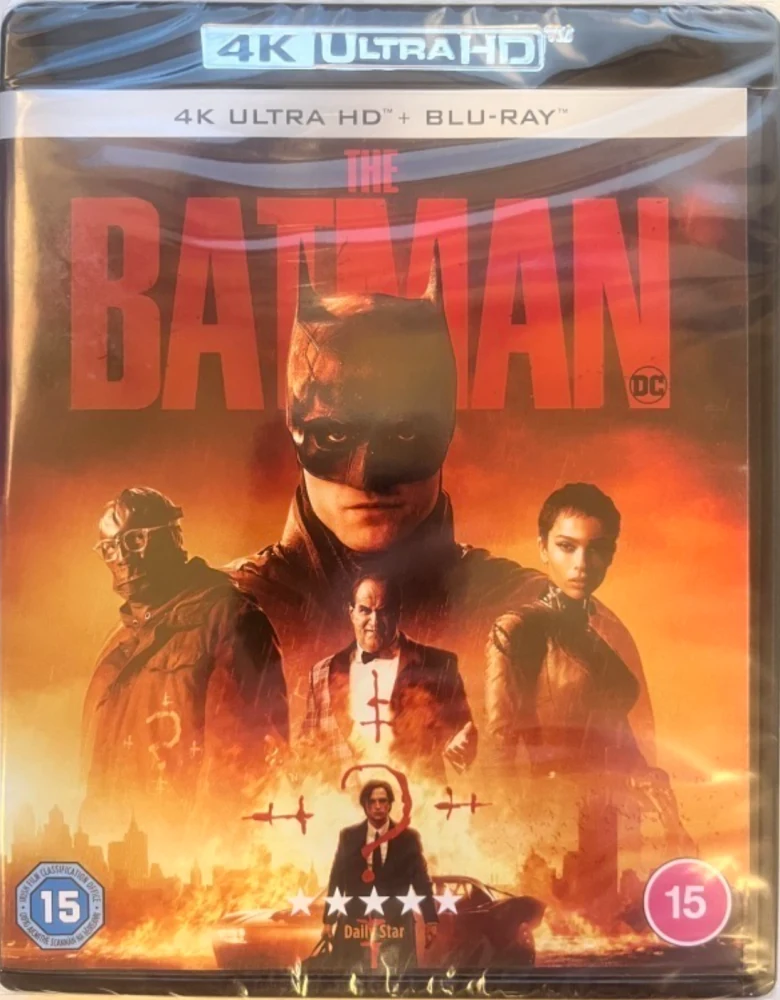 The Batman (4K Ultra HD + Blu-ray) 2022