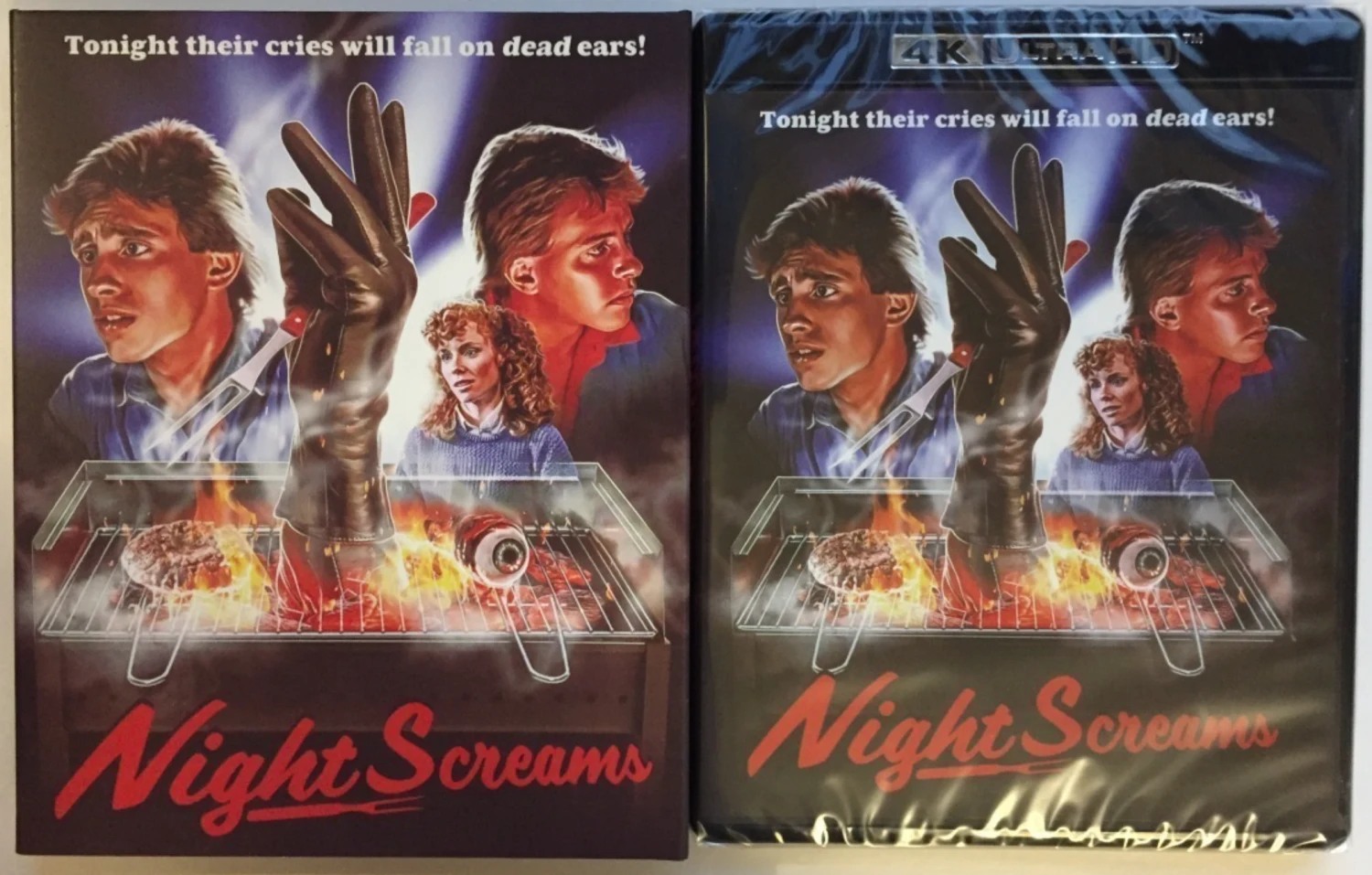 Night Screams (4K Ultra HD + 2x Blu-ray) Vinegar Syndrome - Limited Edition Slipcover