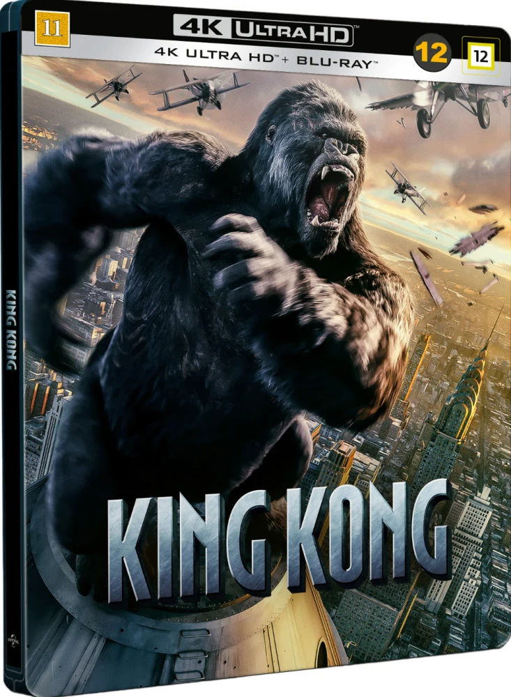King Kong - Limited Edition Steelbook (2005) (4K Ultra HD + Blu-ray)