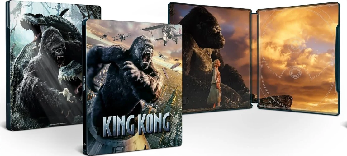 King Kong - Limited Edition Steelbook (2005) (4K Ultra HD + Blu-ray)