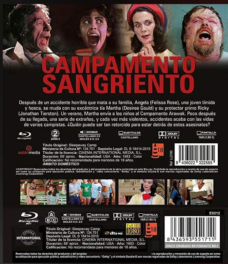 Kesäleiri - Sleepaway Camp [Blu-ray] 1983