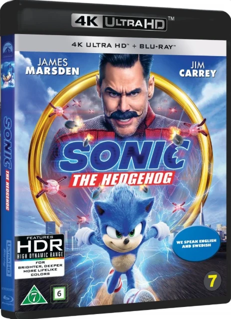 Sonic the Hedgehog (4K Ultra HD + Blu-ray) Sonic the Movie