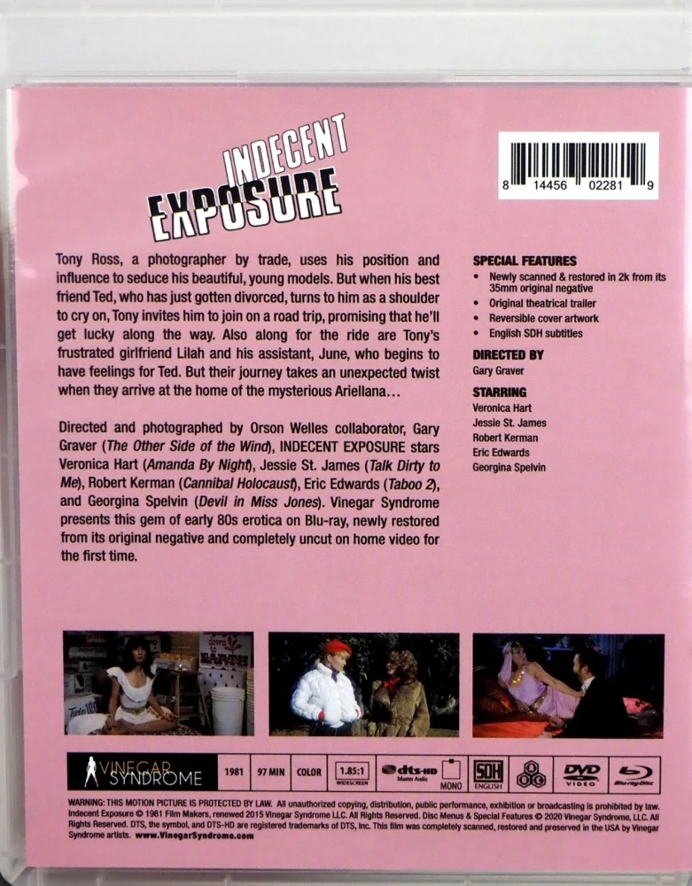 Indecent Exposure - Limited Edition Slipcover (Blu-ray)
