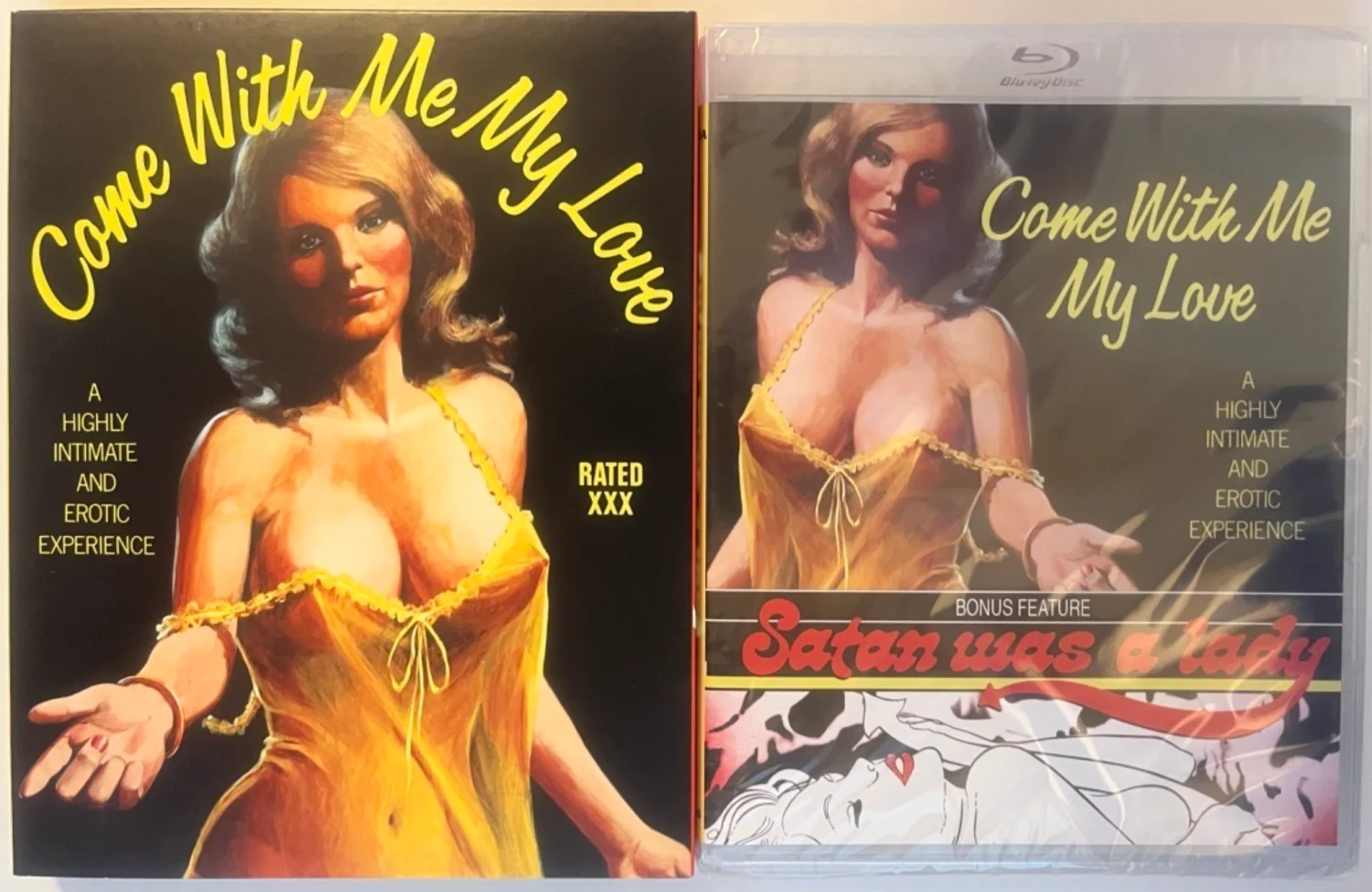 Come With Me My Love / Satan Was A Lady (Blu-ray) Limited Edition Slipcover