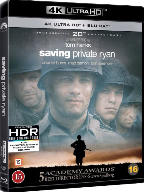 Pelastakaa sotamies Ryan - Saving Private Ryan (4K Ultra HD + Blu-ray)