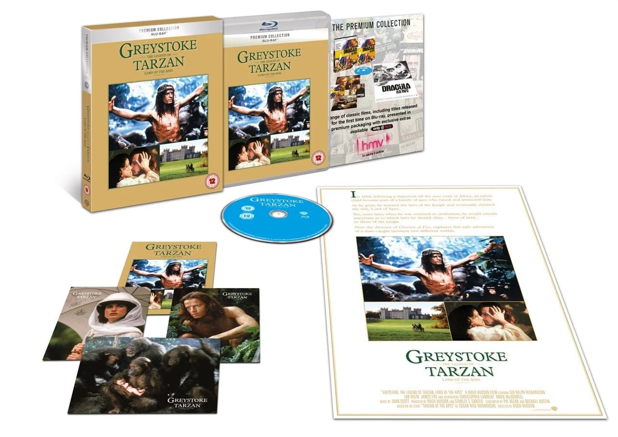Greystoke: Legenda Tarzanista, apinain kuninkaasta / Greystoke: The Legend of Tarzan, Lord of the Apes (Blu-ray) Premium Collection