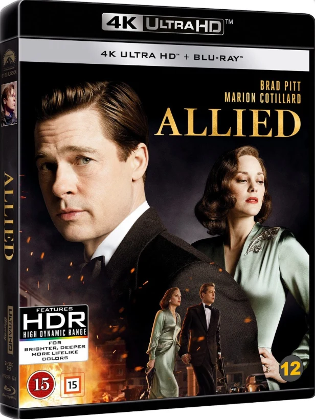 Liittoutuneet - Allied (4K Ultra HD + Blu-ray)