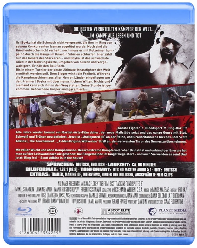 Undisputed 3: Redemption [Blu-ray] UNCUT (2010)