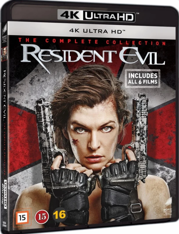 Resident Evil - 1-6 Movie Collection (4K Ultra HD)