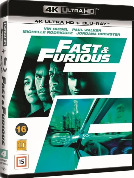 Fast & Furious (4K Ultra HD + Blu-ray) Fast & Furious 4