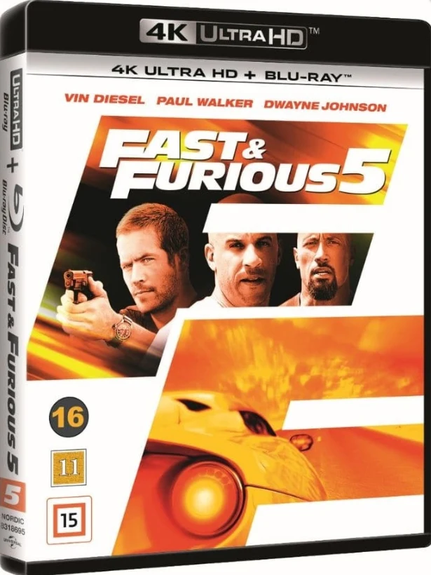 Fast Five (4K Ultra HD + Blu-ray) The Fast & Furious 5