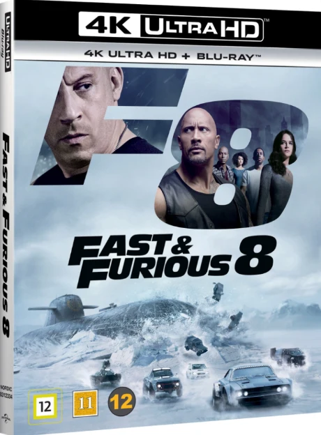 Fast and Furious 8 (4K Ultra HD + Blu-ray) The Fate of the Furious