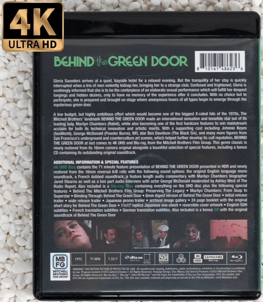 Behind the Green Door - Limited Edition Slipcase (4K Ultra HD + Blu-ray + CD) Banned (Limited - 4,000 copies)