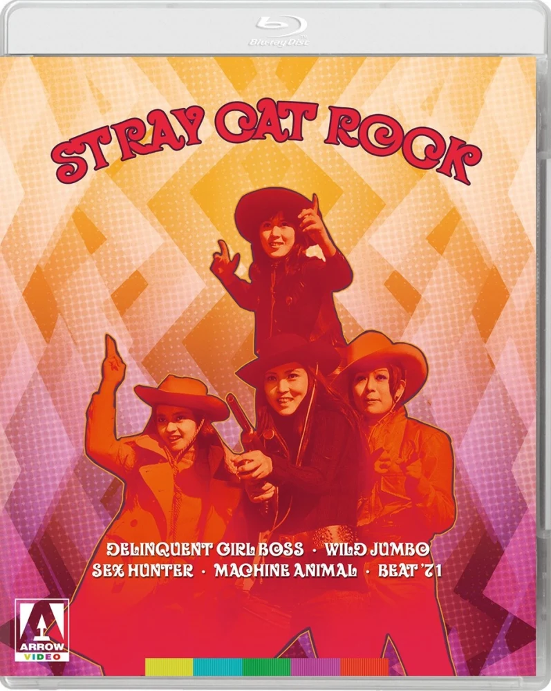 Stray Cat Rock - Collection (2x Blu-ray) Arrow (Delinquent Girl Boss / Wild Jumbo / Sex Hunter / Machine Animal / Beat '71)