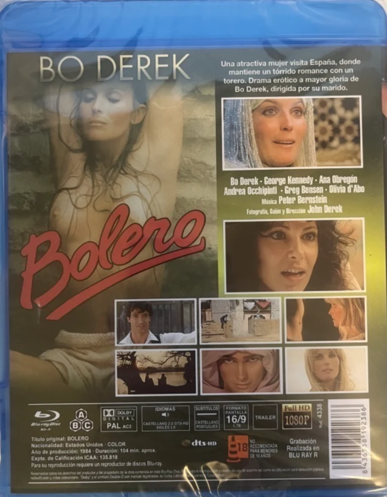 Bolero (Blu-ray) Bo Derek (BD-R) 1984