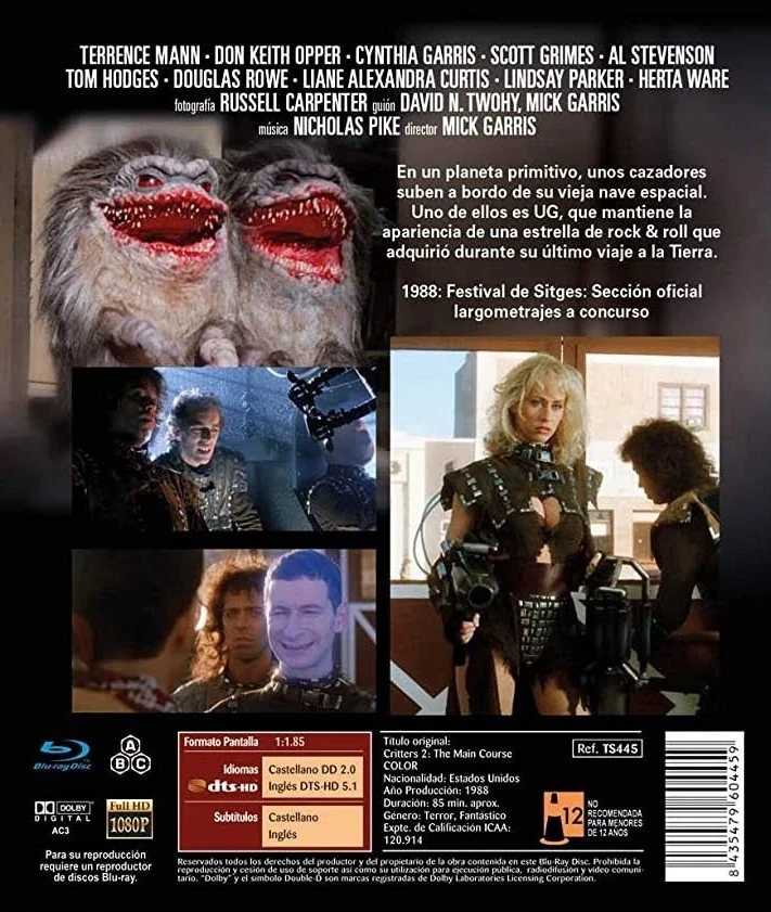 Critters 2 - Keskiyön nakertajat 2 (1988) Blu-ray