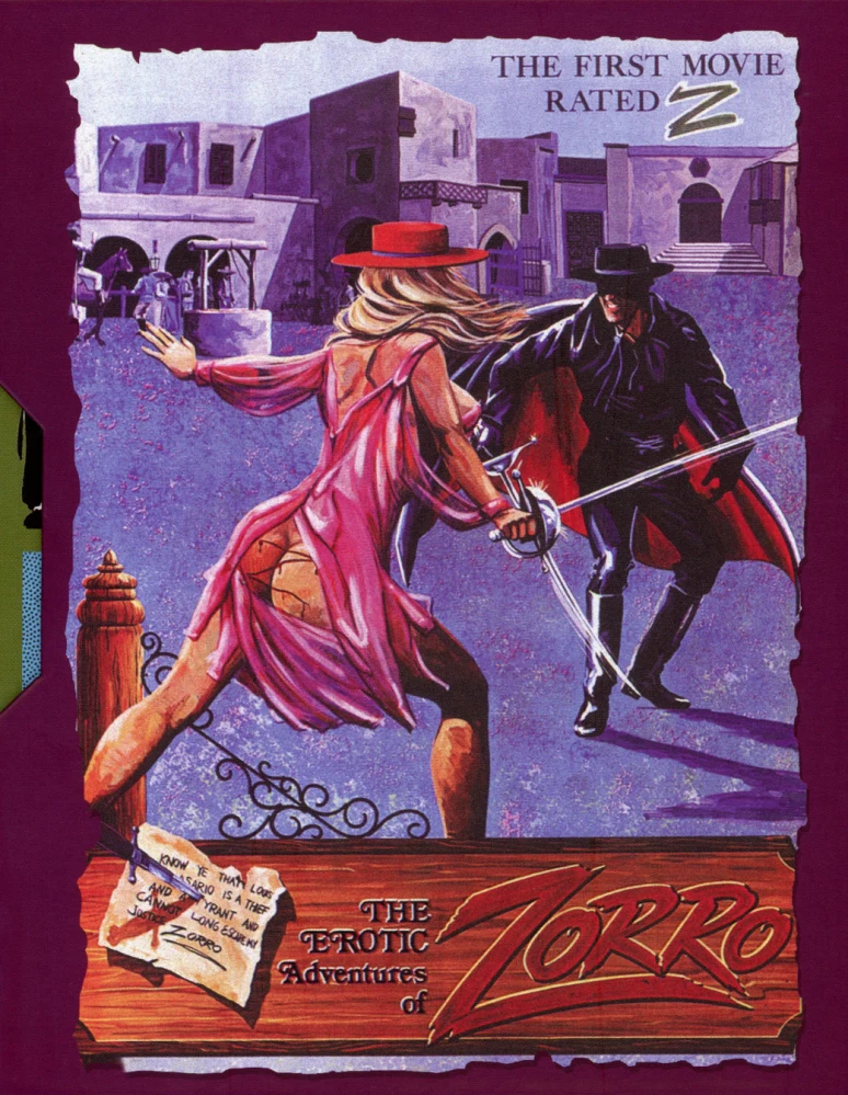 The Adult Version Of Jekyll & Hide + The Erotic Adventures of Zorro (Zorron salattu seksuaalielämä) (Banned) (Blu-ray) Limited Edition Slipcase (Limited - 3,000 copies)
