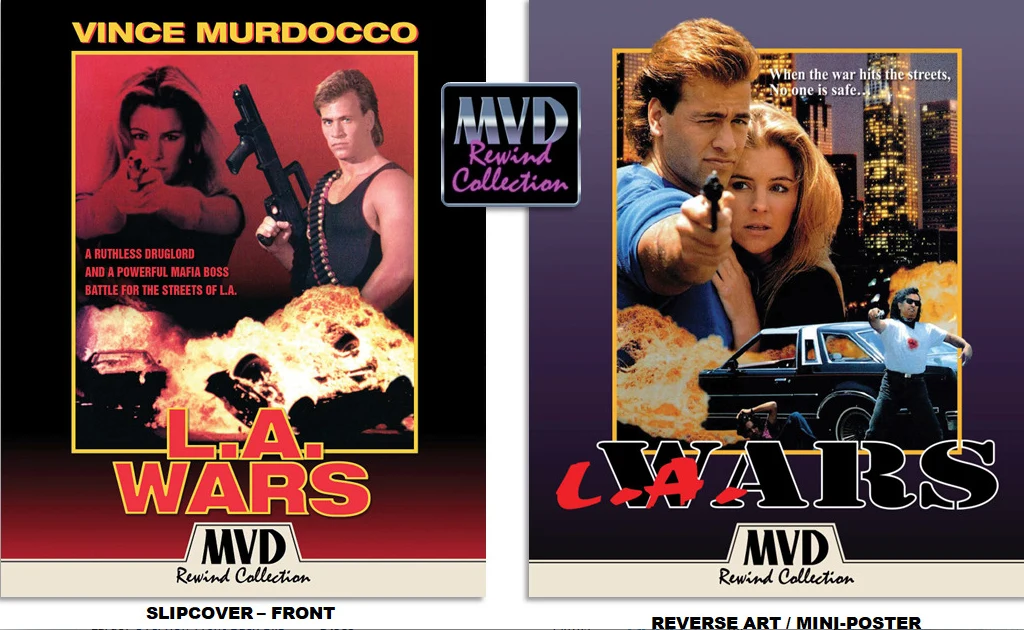 L.A. Wars (Blu-ray) Slipcover + Juliste (1994)