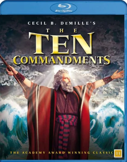Kymmenen käskyä - The Ten Commandments (1956) (2 Blu-ray)