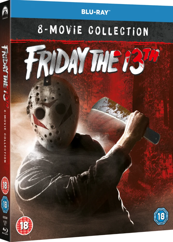Perjantai 13. päivä / Friday the 13th Collection (1-8) (Blu-ray) Slipcover
