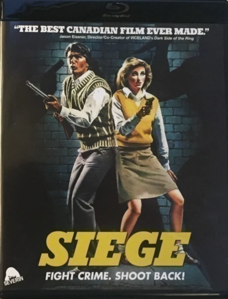Siege - Self Defense (Blu-ray) (Slipcase) 2K masteroitu! (2versiota elokuvasta: teatteriversio ja Pidennetty versio. 80s CANUXPLOITATION SHOCKER