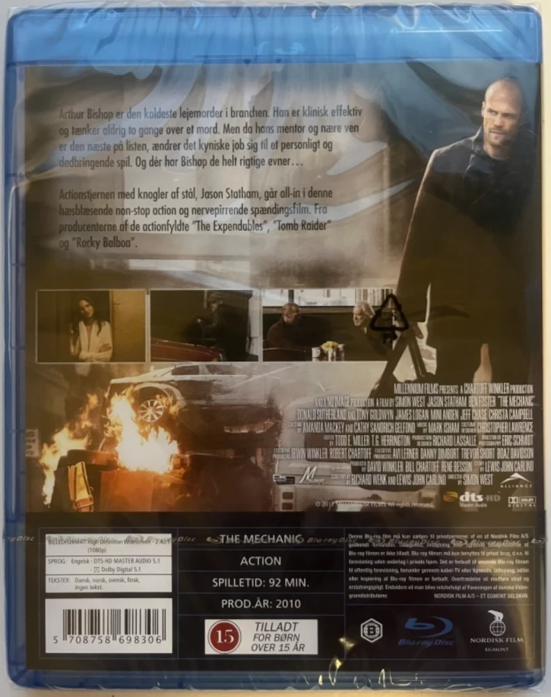 Mechanic (Blu-ray) Jason Statham (2010)