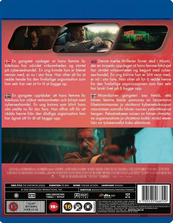 The Enforcer (Blu-ray) Antonio Banderas (2022)