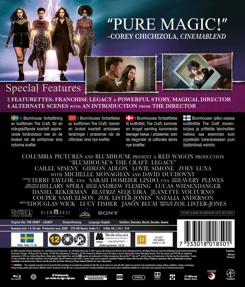 The Craft: Legacy (Blu-ray) 2020